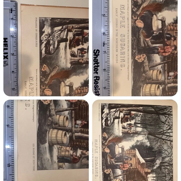 Antique Currier & Ives lithograph - Picture 2 of 4